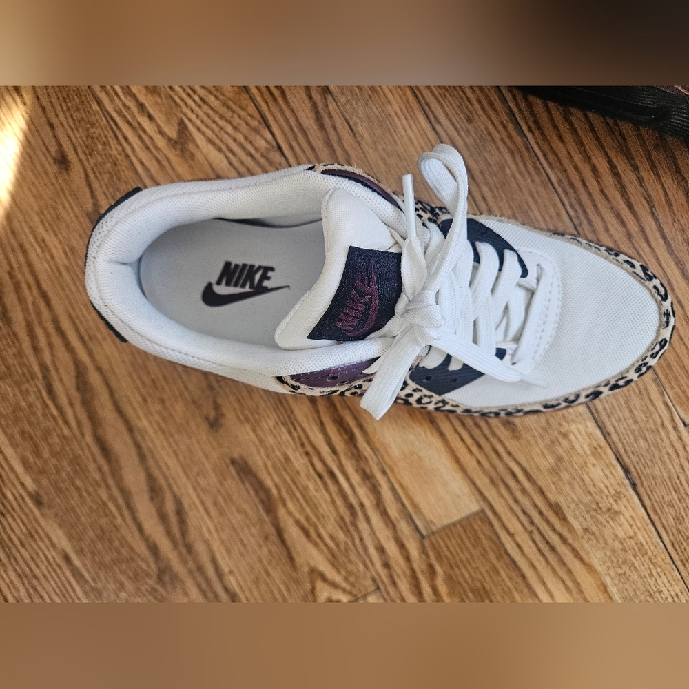 Women's NIKE Leopard Print Sneakers - Picture 4 of 7